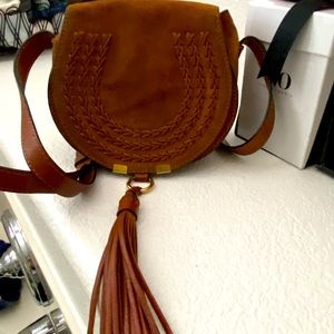 Chloe Marci small /mini bag, brown suede, great condition comes with dust bag